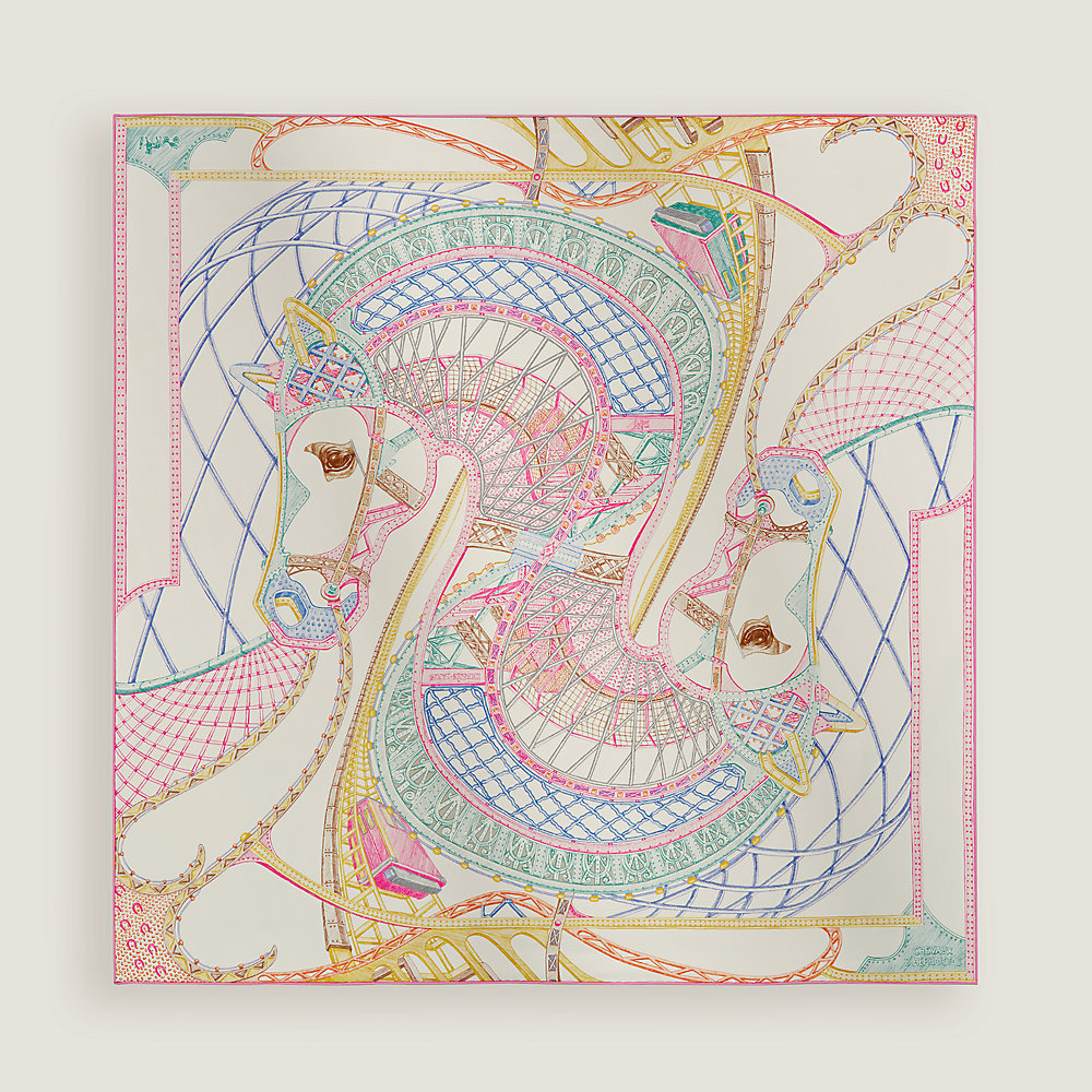 Chevaux d'Hephaistos scarf 90 | Hermès USA